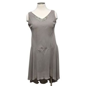 Vintage 90s S.L. Fashions Dress Plus Size 18W Fairy Ethereal Embellished Sequin‎